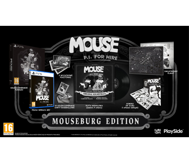 PlayStation Mouse P.I. for Hire - Mouseburg Edition - 1526351 - zdjęcie 2